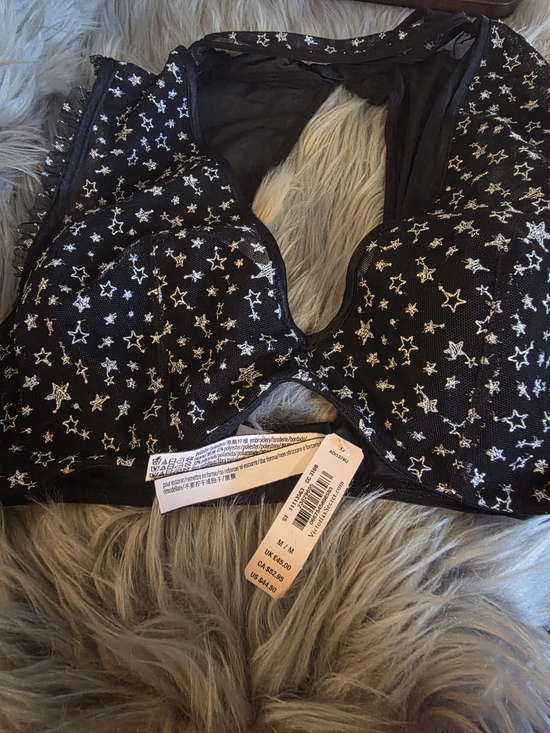 Victoria's Secret Other - Victoria's Secret Black Star-Print Bralette